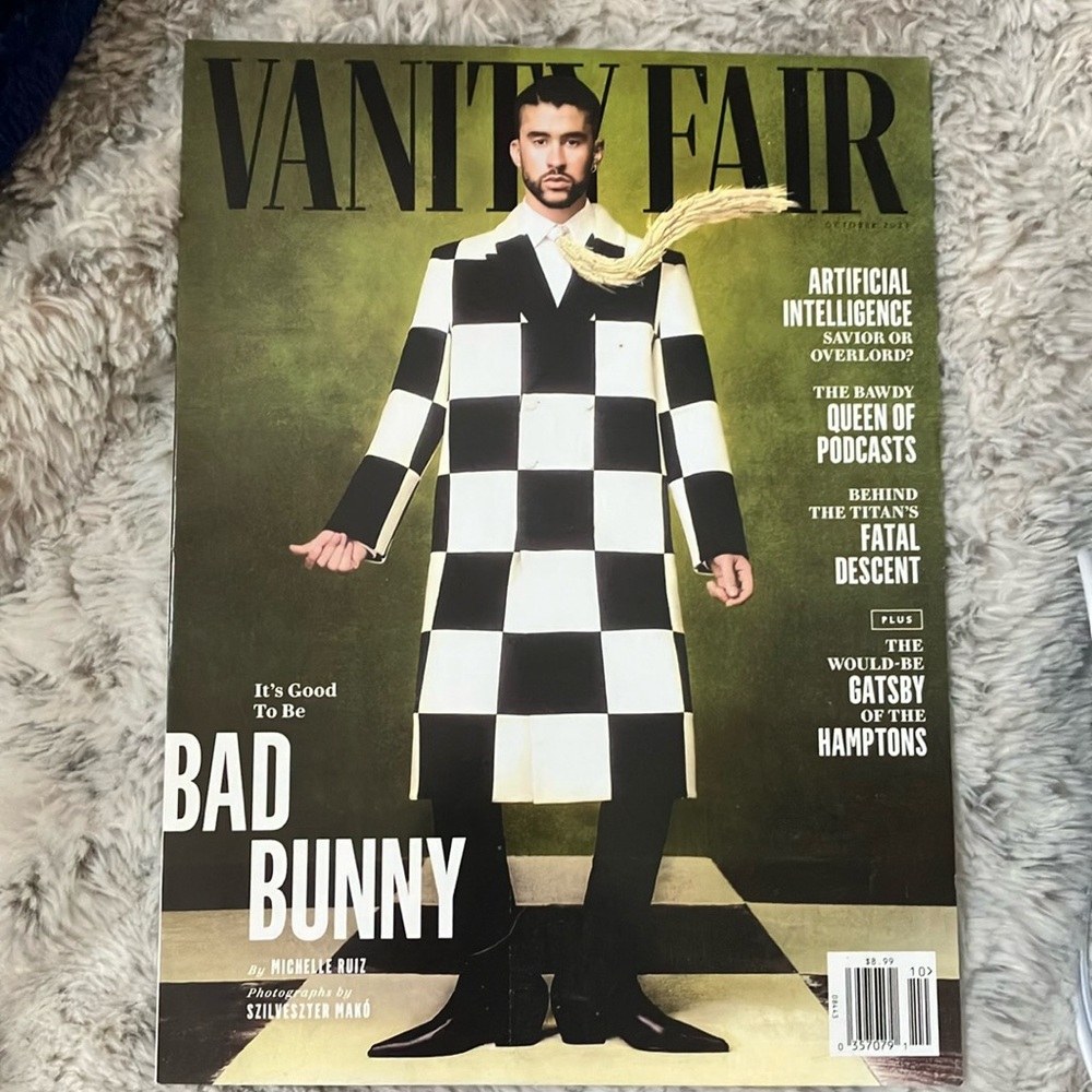 Bad Bunny Vanity Fair magazine